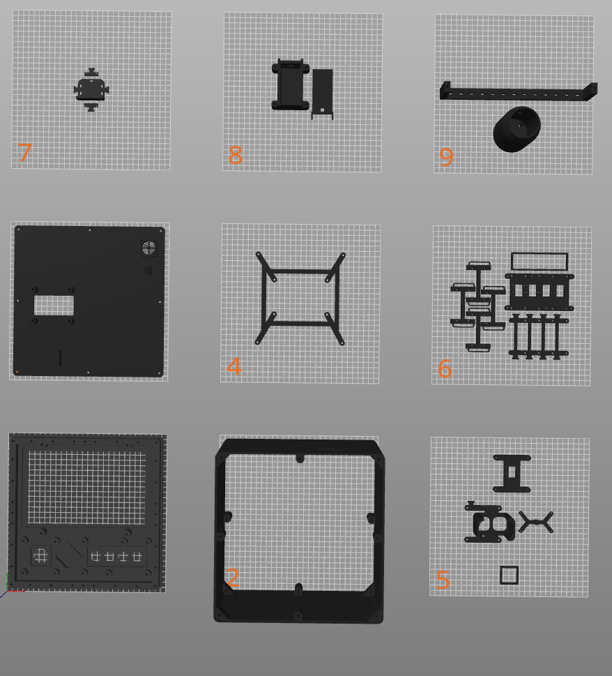 buildplates overview, 3d print the photobooth box