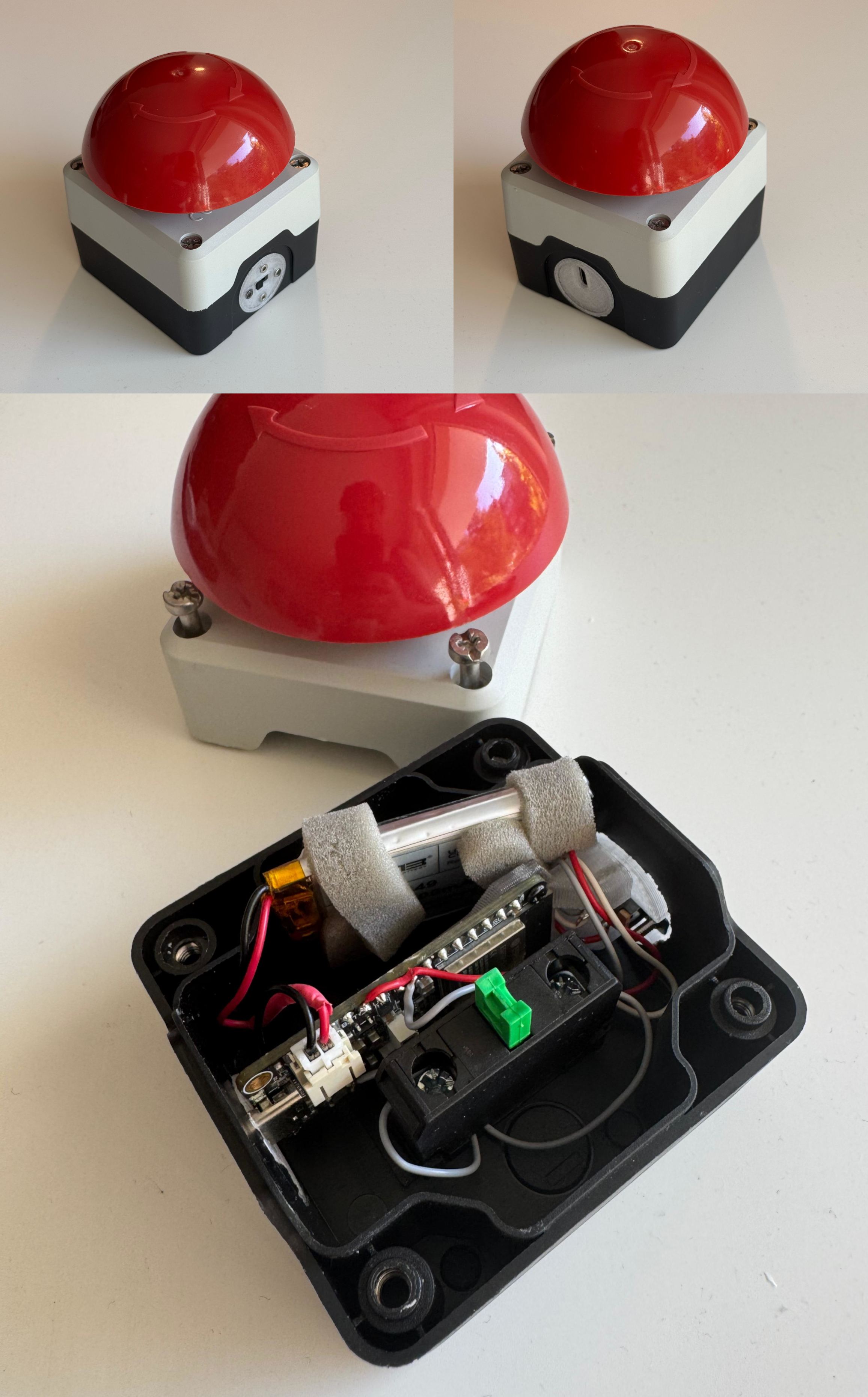 buzzer overview for the photobooth-app